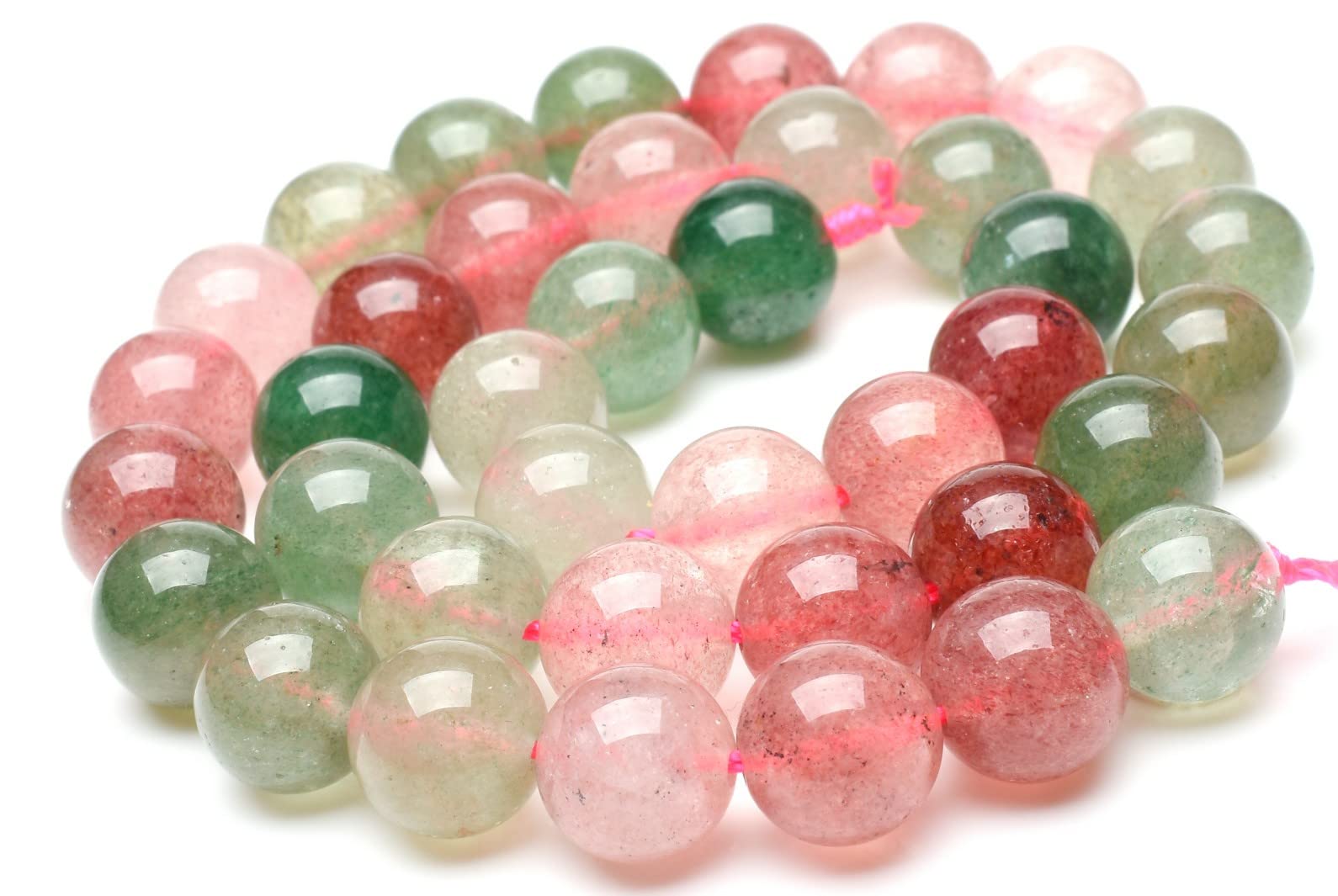 Amazon.co.jp: 【 福縁閣 】ピンクエピドート＆フックサイトイン